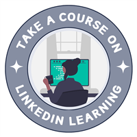 Take a course on LinkedIn Learning Badge