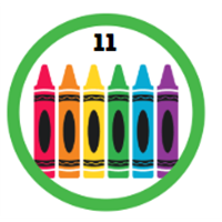 Adult Reading Badge 11 Badge
